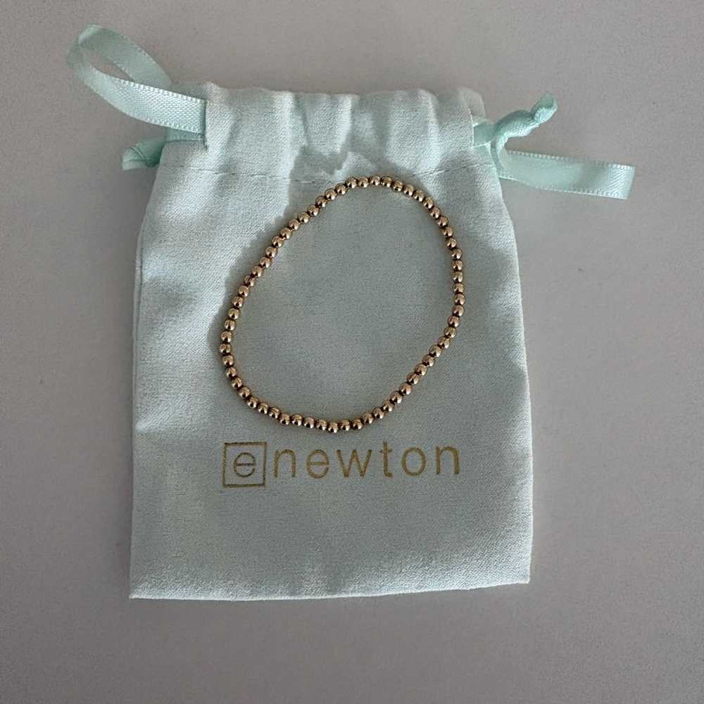 ENewton Elegant Gold Bead Bracelet